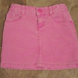 BUNDLED & BRIGHT Pink Corduroy Skirt sz 4 VGUC
